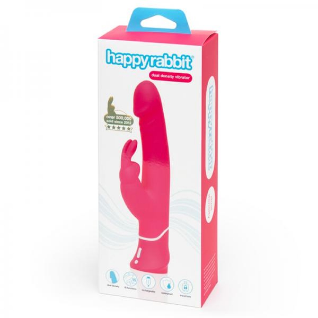 Happy Rabbit Dual Density Pink - Rabbit Vibrators