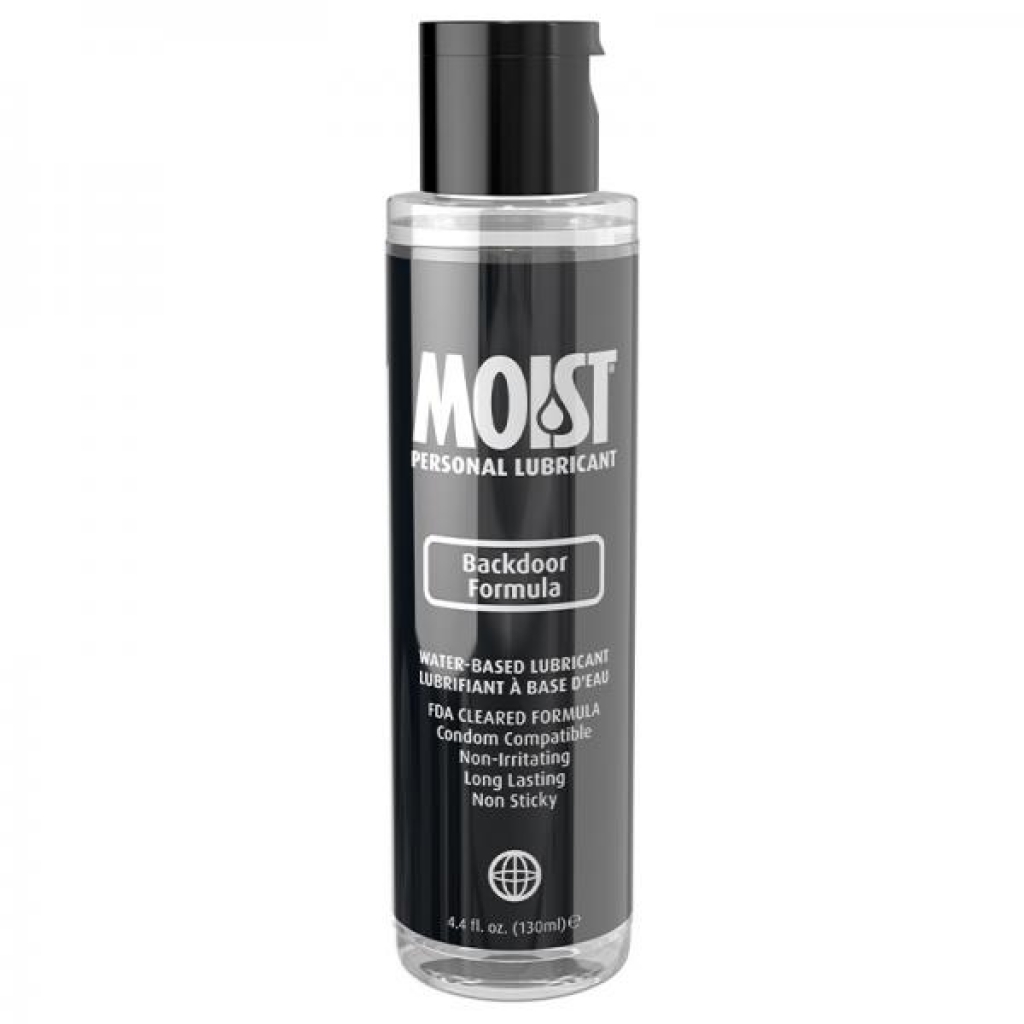 Moist Personal Lubricant Backdoor Formula 4.4 Oz - Anal Lubricants