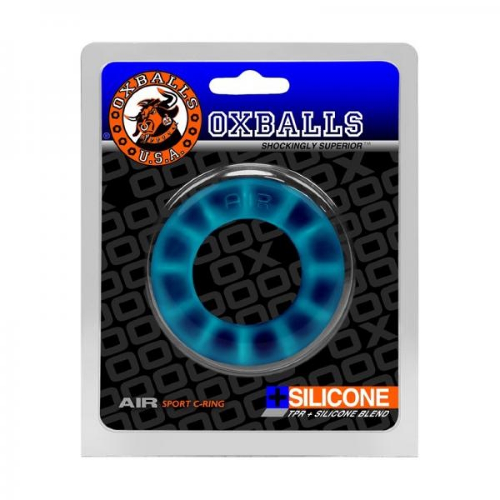 Oxballs Air Airflow Cockring O/s Space Blue - Classic Penis Rings