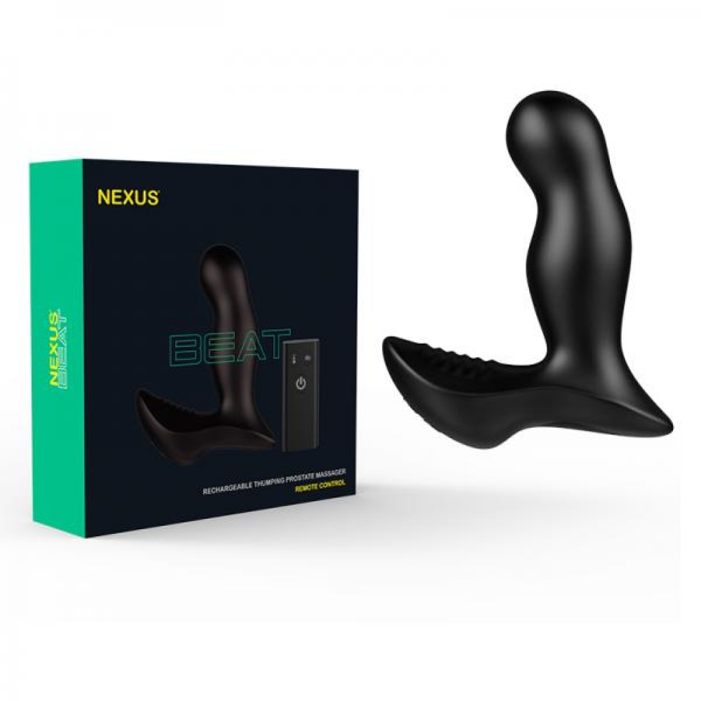 Nexus Beat Remote Control Prostate Thumper Black - Prostate Massagers
