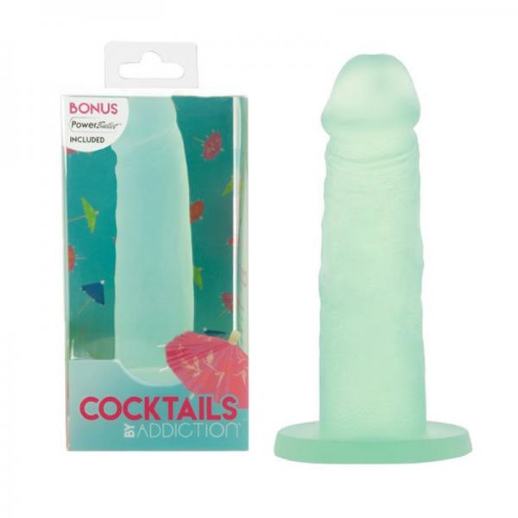 Addiction Cocktails Silicone Mint Mojito W/power Bullet - Realistic Dildos & Dongs