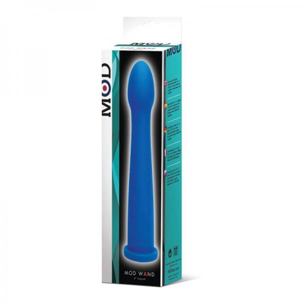 Mod Wand Silicone - Smooth - Blue - Realistic Dildos & Dongs
