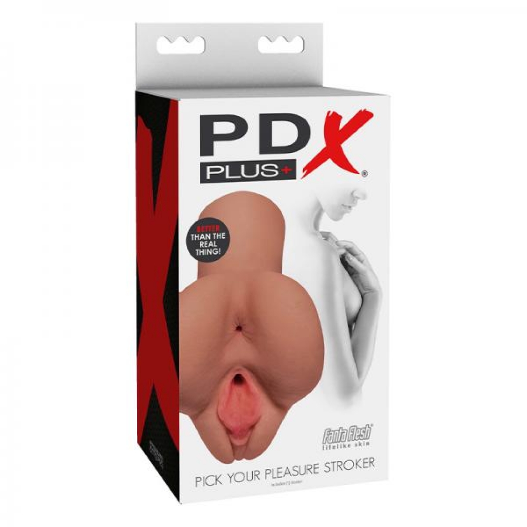 Pdx Plus Pick Your Pleasure Stroker Tan - Pocket Pussies
