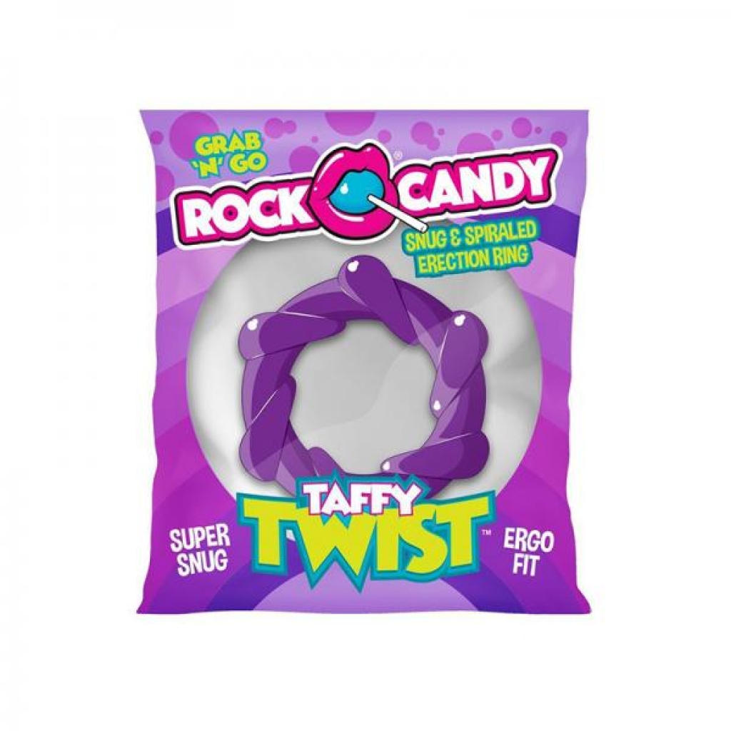 Taffy Twist Purple - Classic Penis Rings