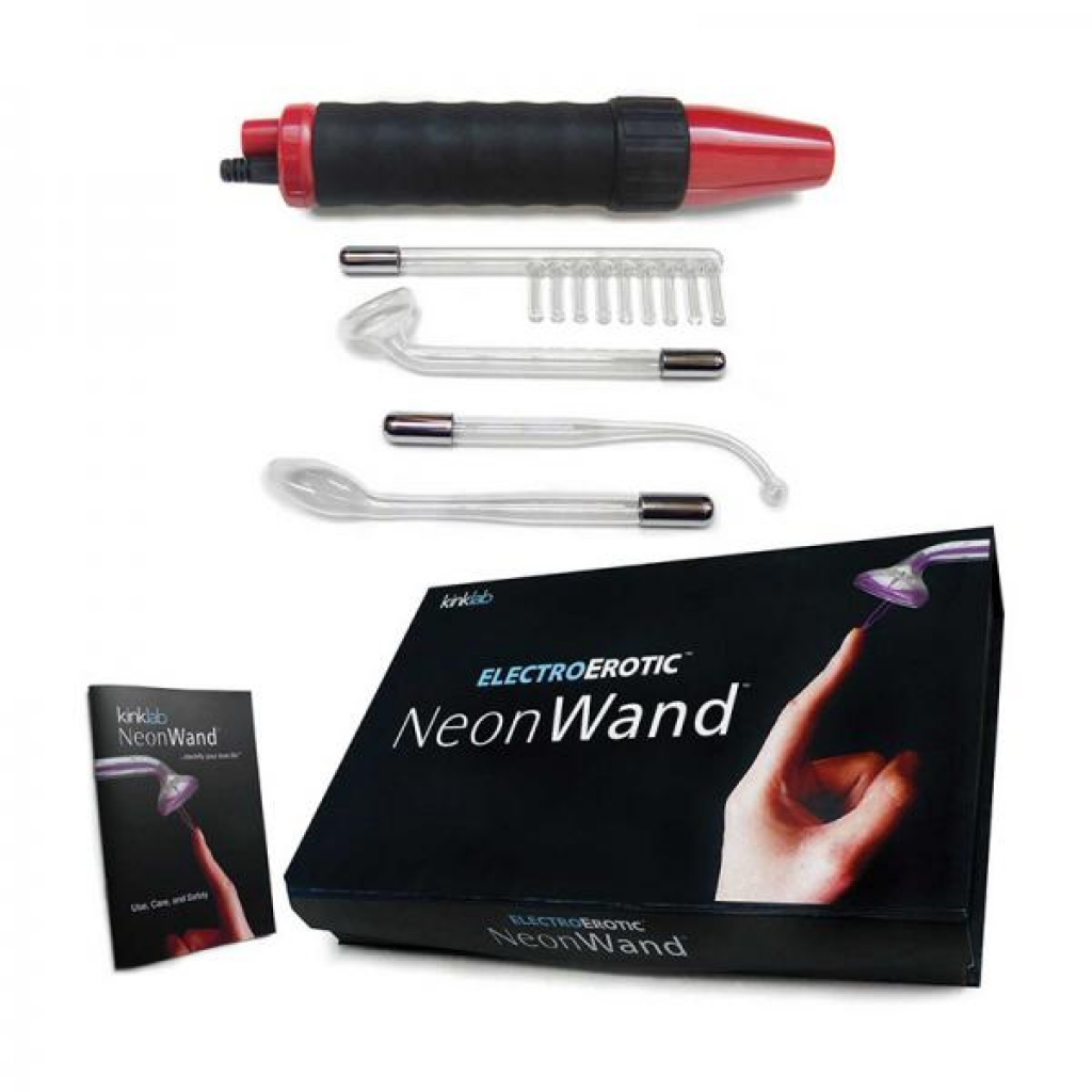 Kinklab Neon Wand - Red Handle/ Red Electrode (us) - Electrostimulation