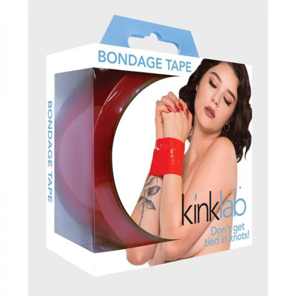 Kinklab Unisex Bondage Tape - Red - Rope, Tape & Ties