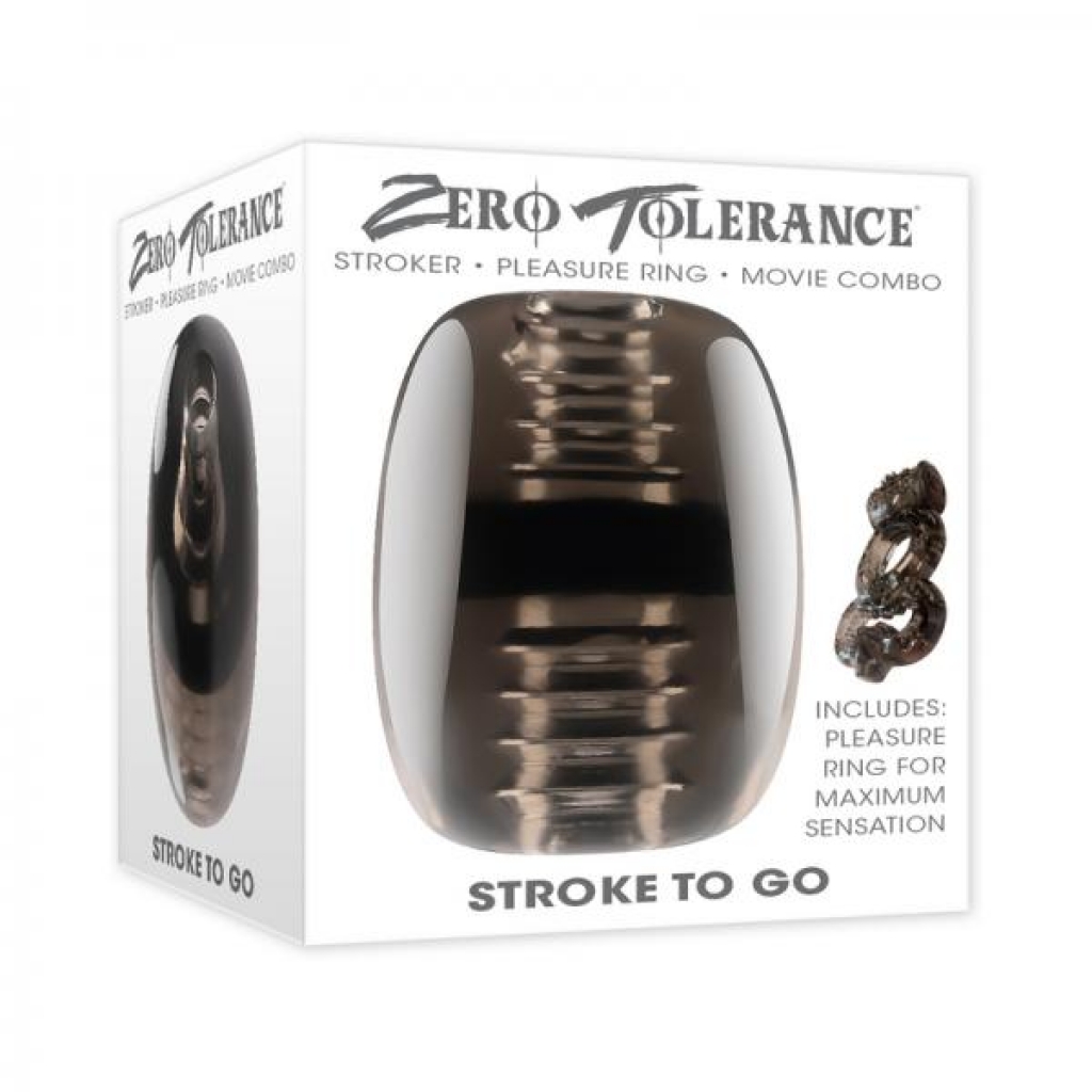 Zero Tolerance Stroke To Go Open-ended Stroker - Masturbation Sleeves