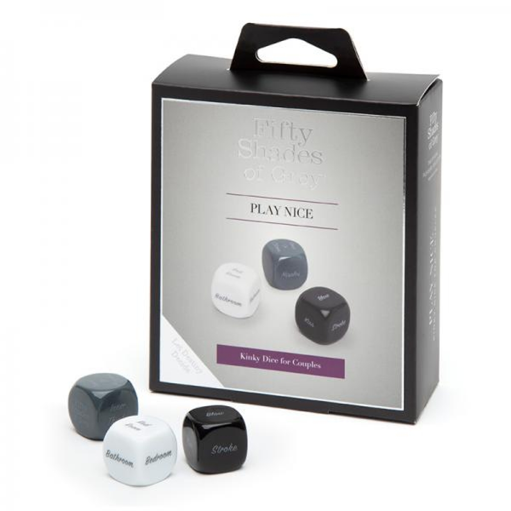 Fifty Shades Of Grey Play Nice Kinky Dice - Hot Games for Lovers