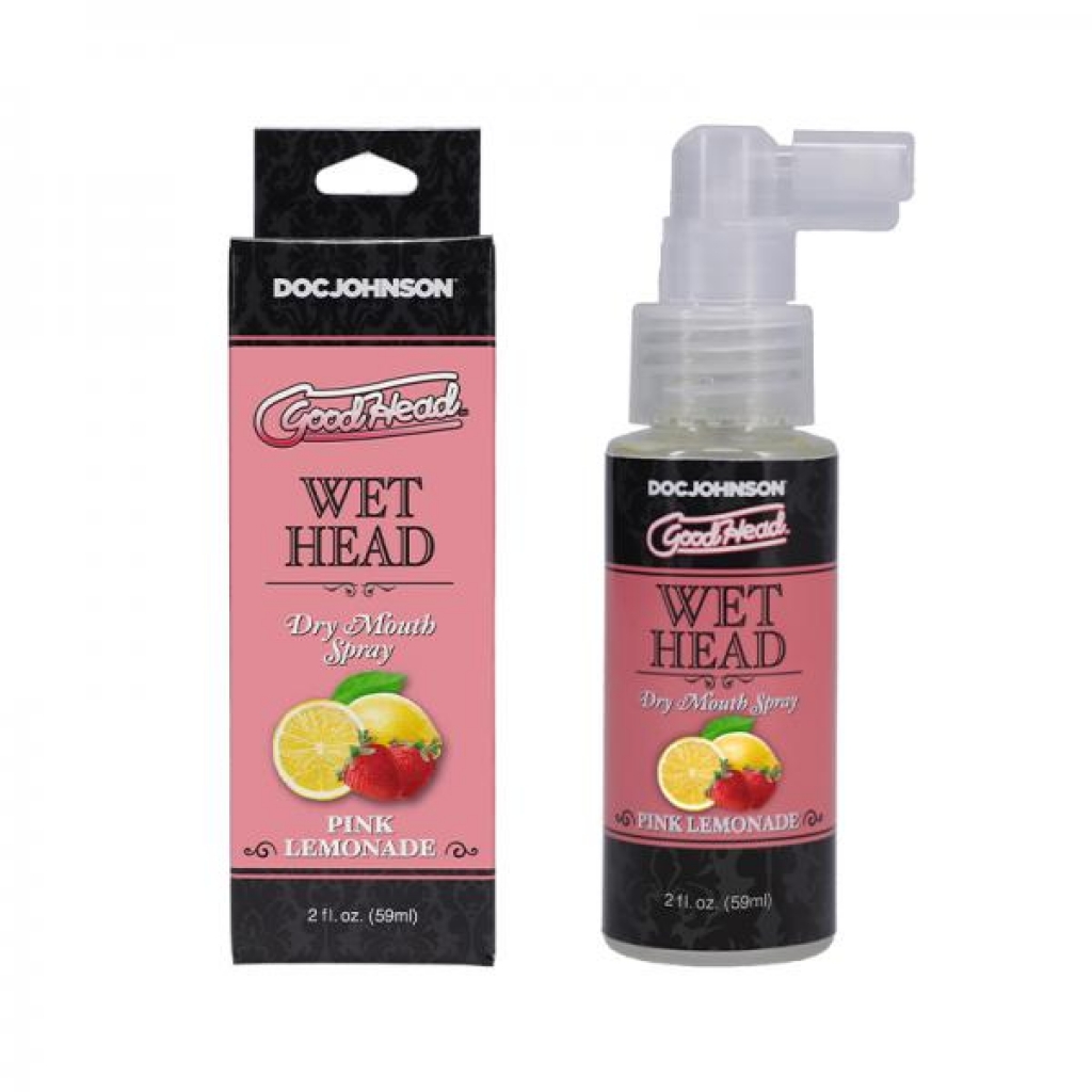Goodhead Wet Head Dry Mouth Spray Pink Lemonade 2 Fl. Oz. - Oral Sex