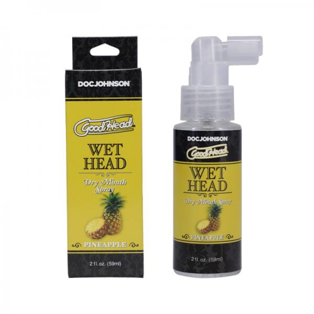 Goodhead Wet Head Dry Mouth Spray Pineapple 2 Fl. Oz. - Oral Sex