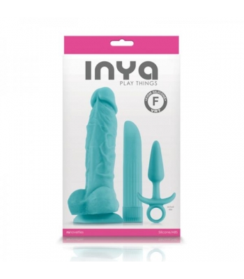 Inya Playthings 3-piece Set Teal - Kits & Sleeves