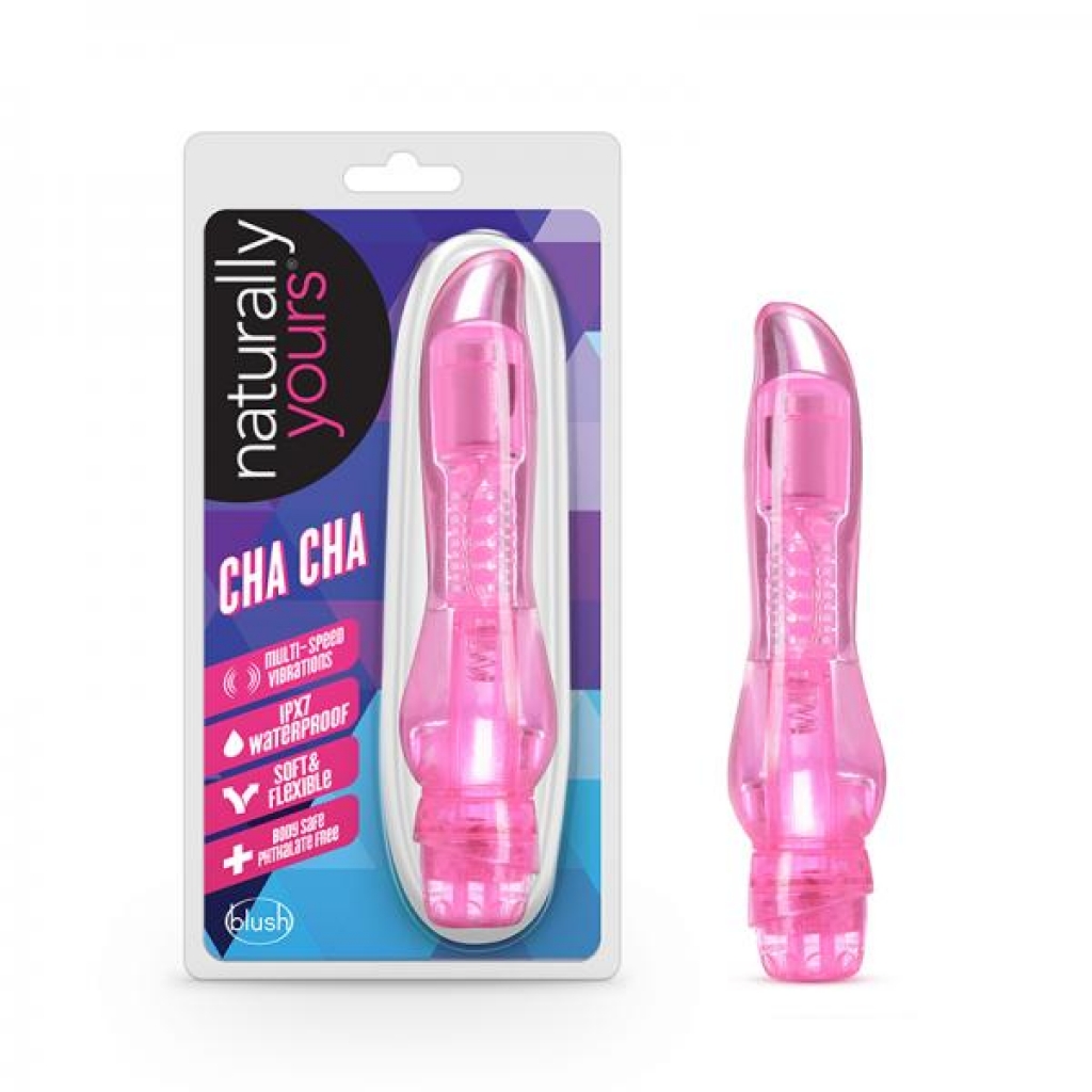 Naturally Yours - Cha Cha Vibrator - Pink - Modern Vibrators