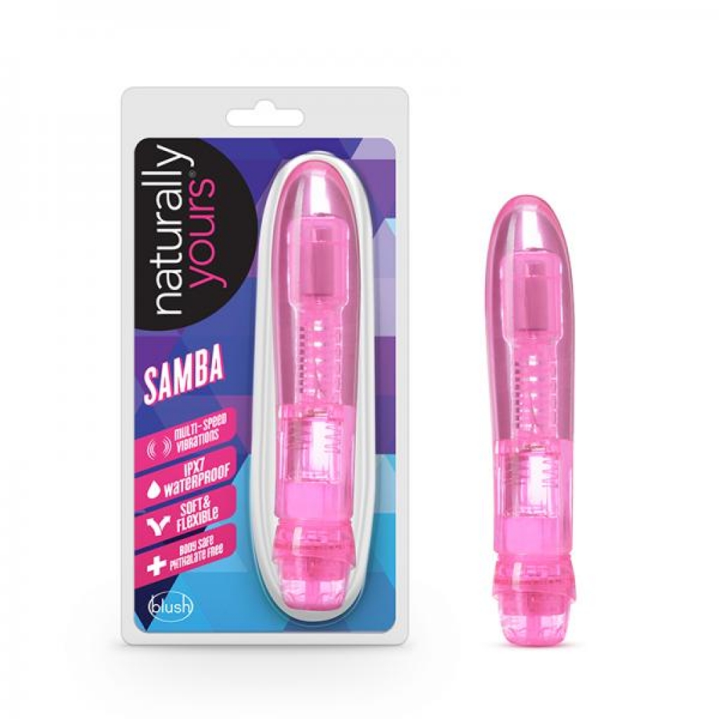 Naturally Yours - Samba Vibrator - Pink - Modern Vibrators