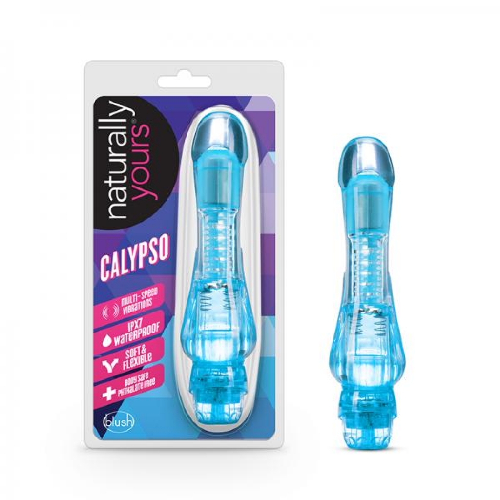 Naturally Yours - Calypso Vibrator - Blue - Modern Vibrators
