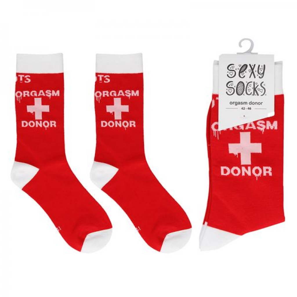 Shots Socks Orgasm Donor M/l - Serving Ware