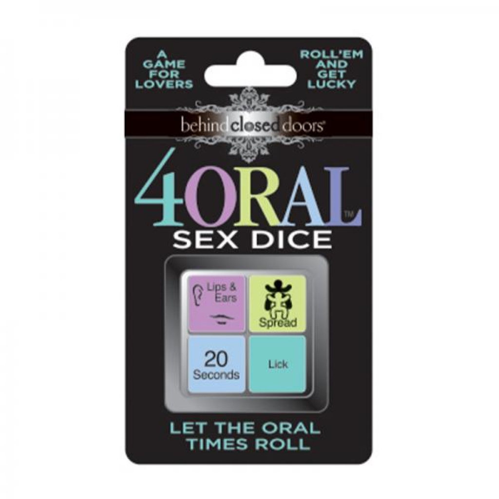 4 Oral Sex Dice - Hot Games for Lovers