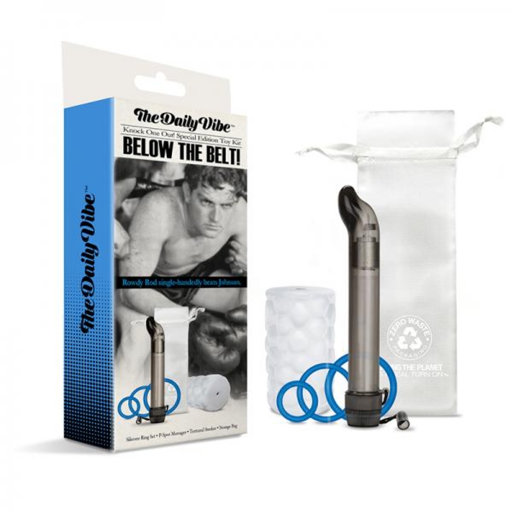 The Daily Vibe Special Edition Toy Kit - Below The Belt - Kits & Sleeves
