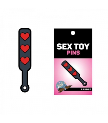 Sex Toy Pin Heart Paddle - Jewelry