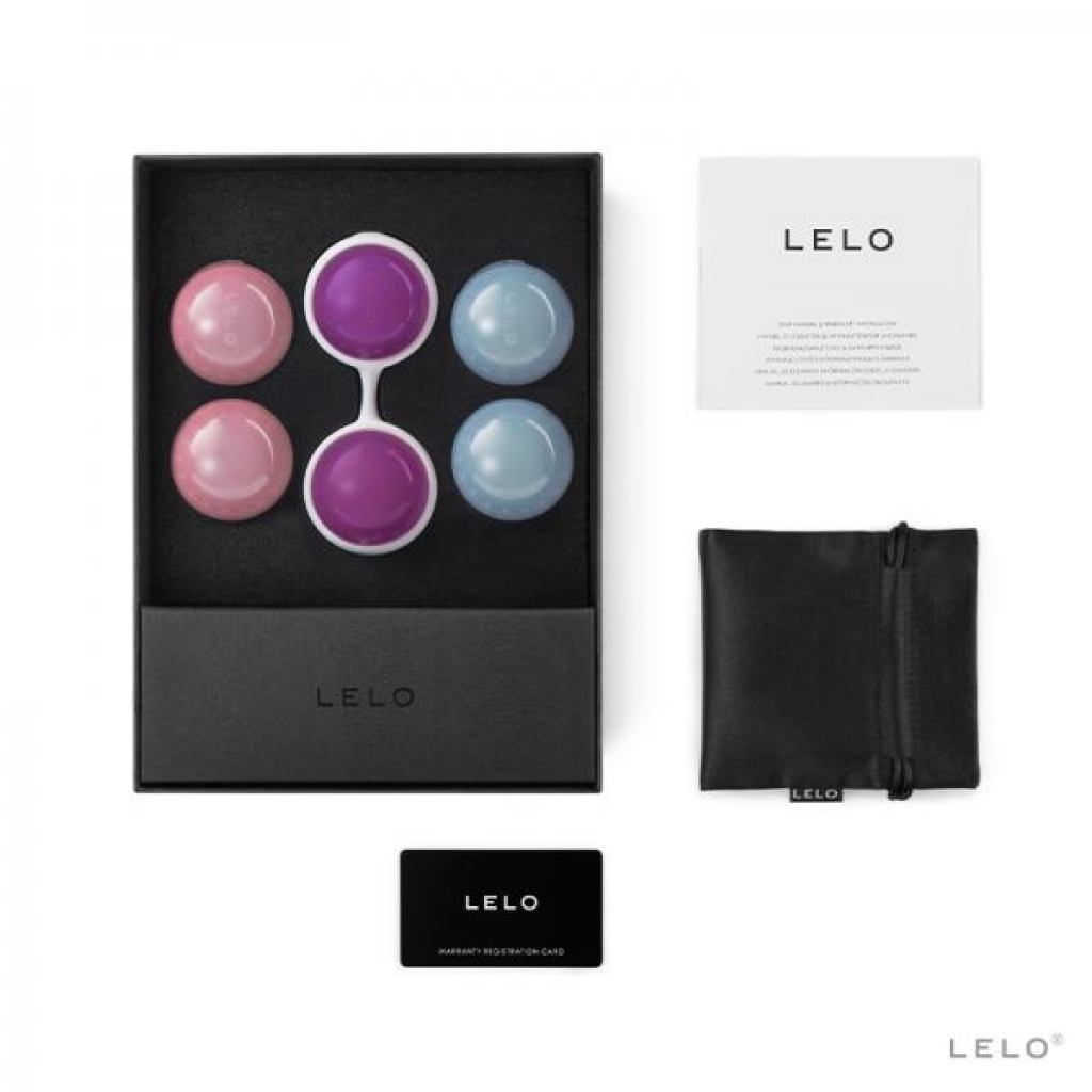 Lelo Beads Plus - Pink/blue - Kegel Exercisers