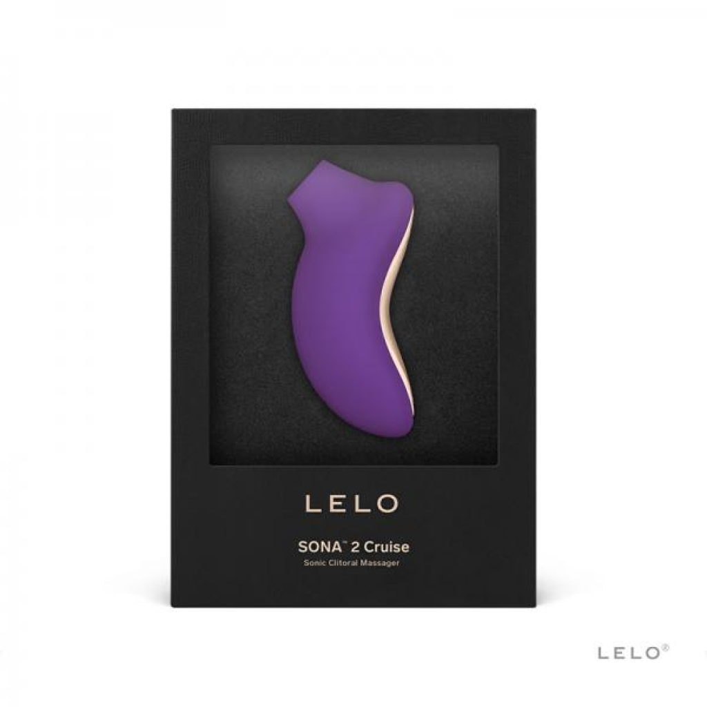 Lelo Sona 2 Cruise Clitoral Stimulator Rechargeable - Purple - Clit Suckers & Oral Suction
