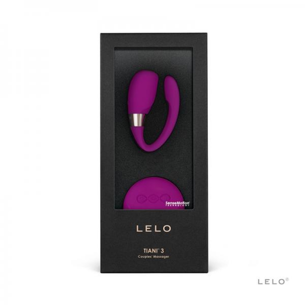 Lelo Tiani 3 G-spot Vibrator Rechargeable - Deep Rose - G-Spot Vibrators