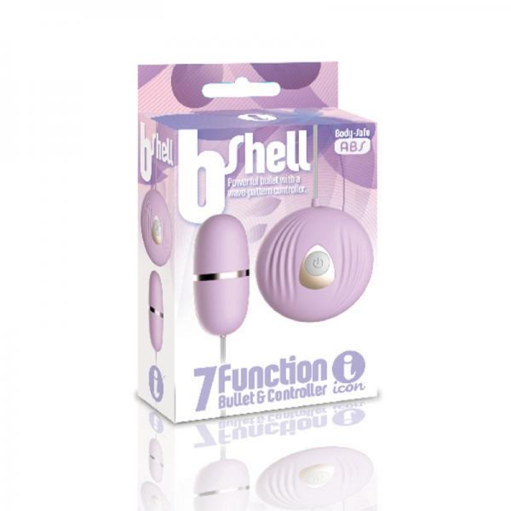 The 9's B-shell Bullet Vibe Purple - Bullet Vibrators
