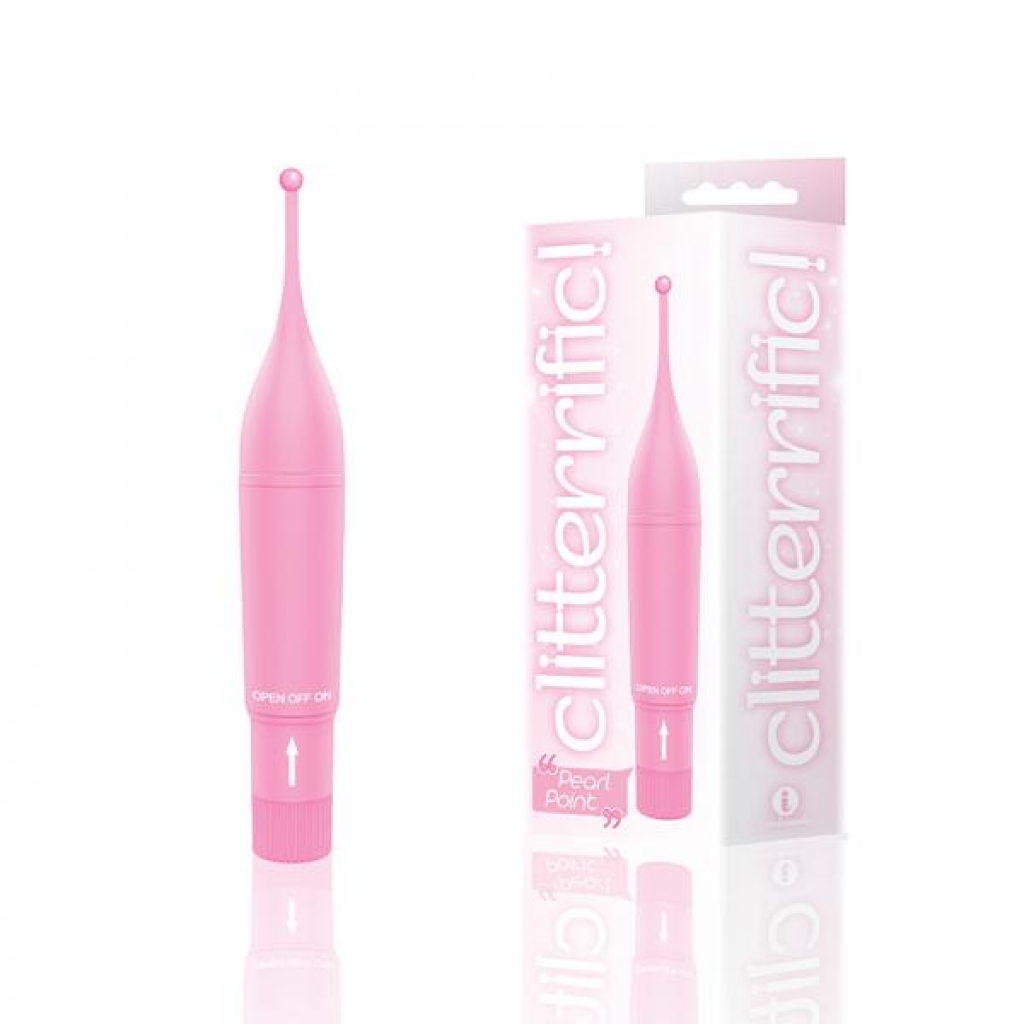 The 9's Clitterific! Pearl Point Clitoral Stimulator - Traditional