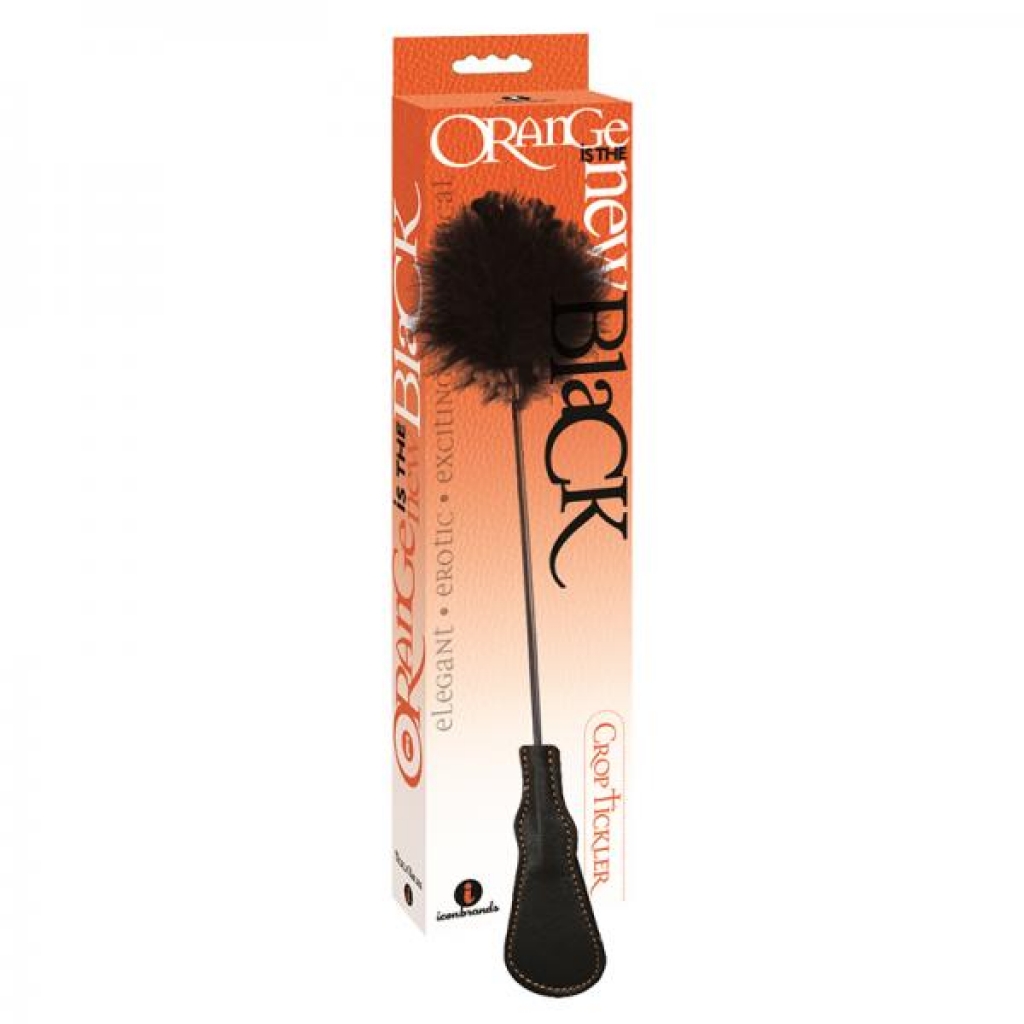 The 9's Orange Is The New Black Riding Crop & Tickler - Crops