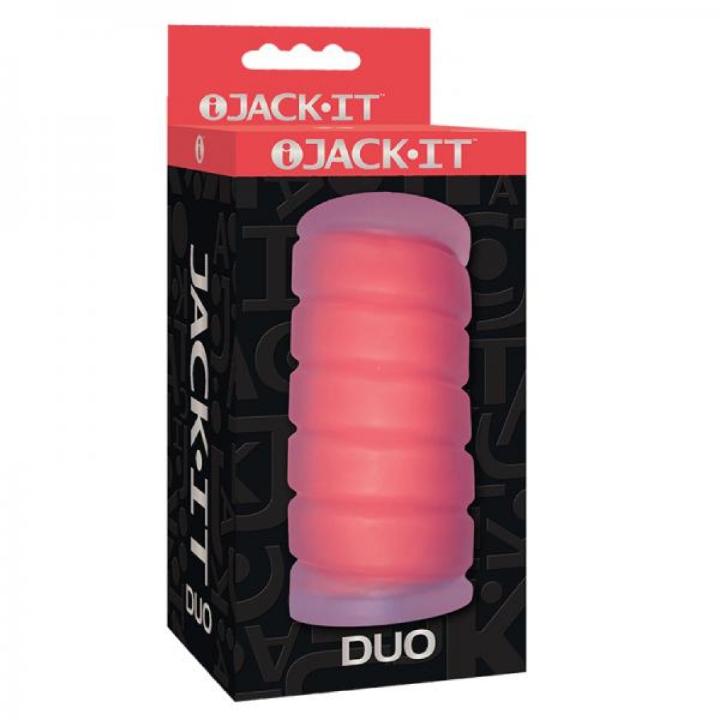 Jack-it Duo Stroker Cherry - Masturbation Sleeves