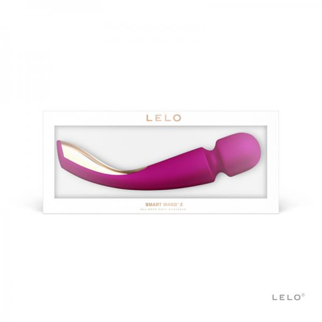 Lelo Smart Wand 2 Large - Deep Rose - Body Massagers
