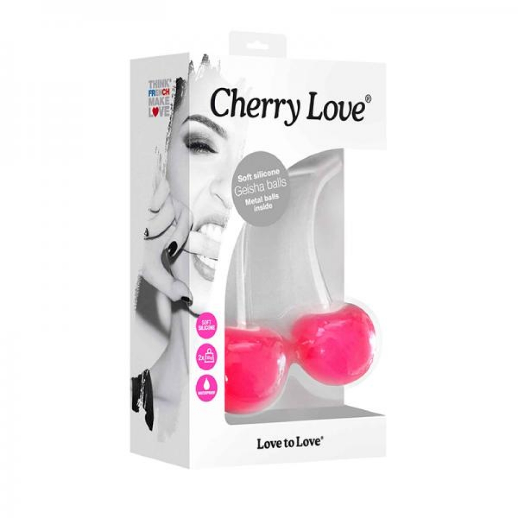 Love To Love Cherry Love Kegel Balls - Kegel Exercisers