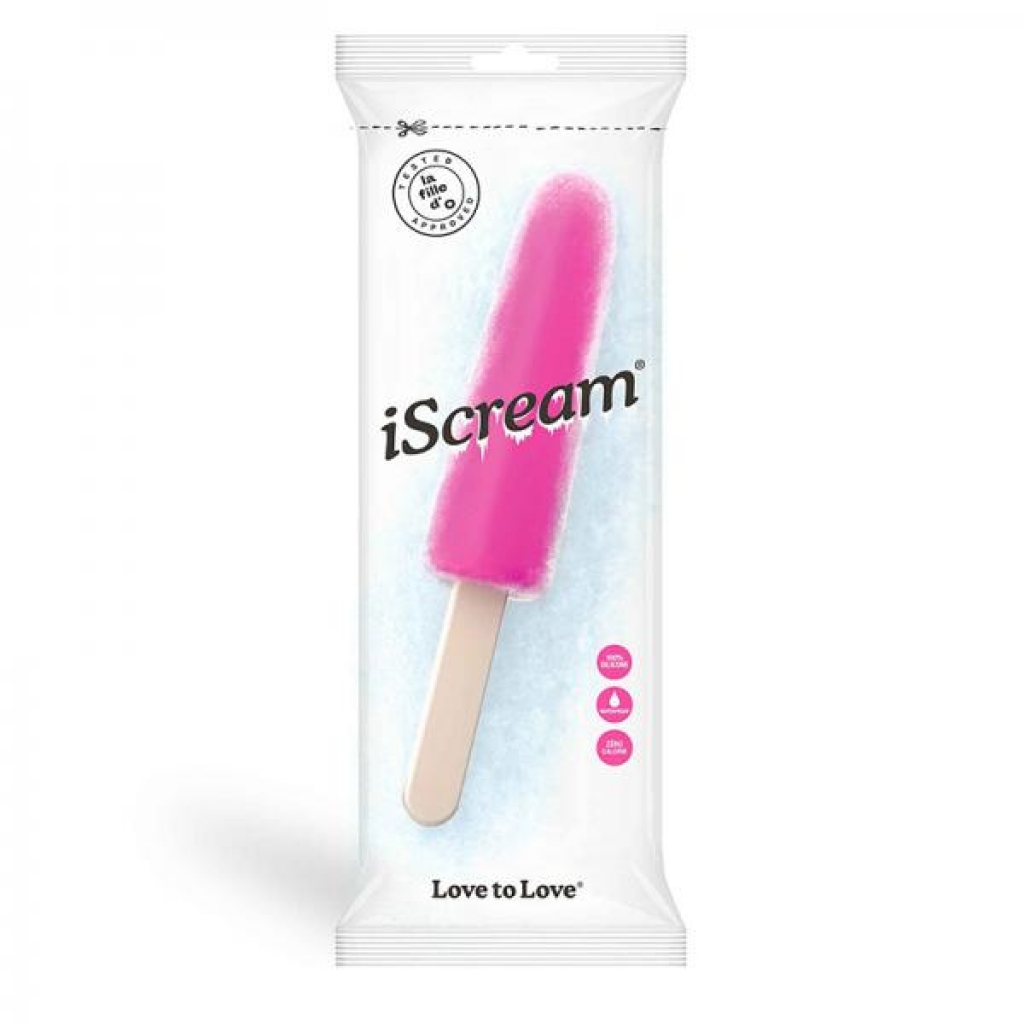 Love To Love I Scream Silicone Dong Rose - G-Spot Dildos