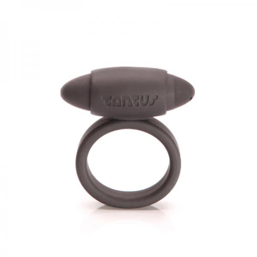 Tantus Super Soft Vibrating Ring - Black - Couples Vibrating Penis Rings