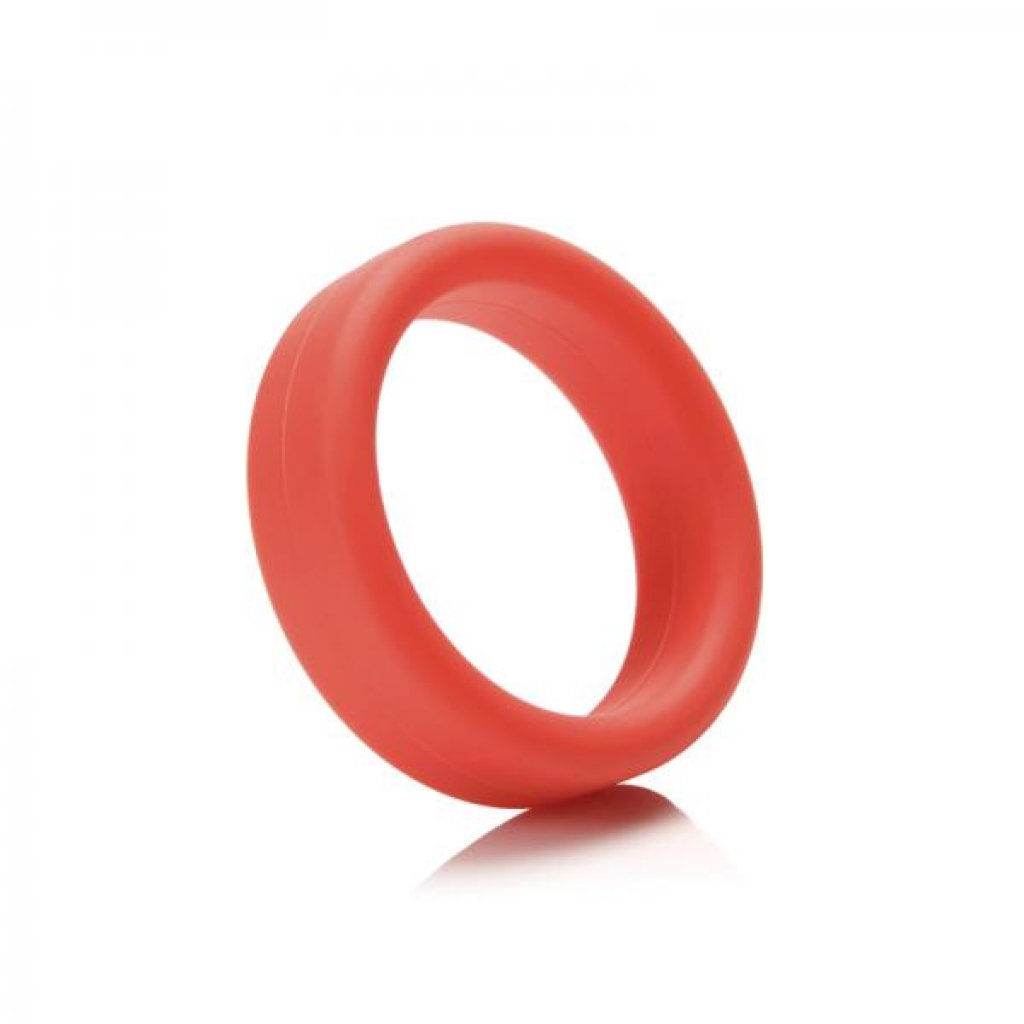 Tantus Super Soft C-ring - Red - Classic Penis Rings