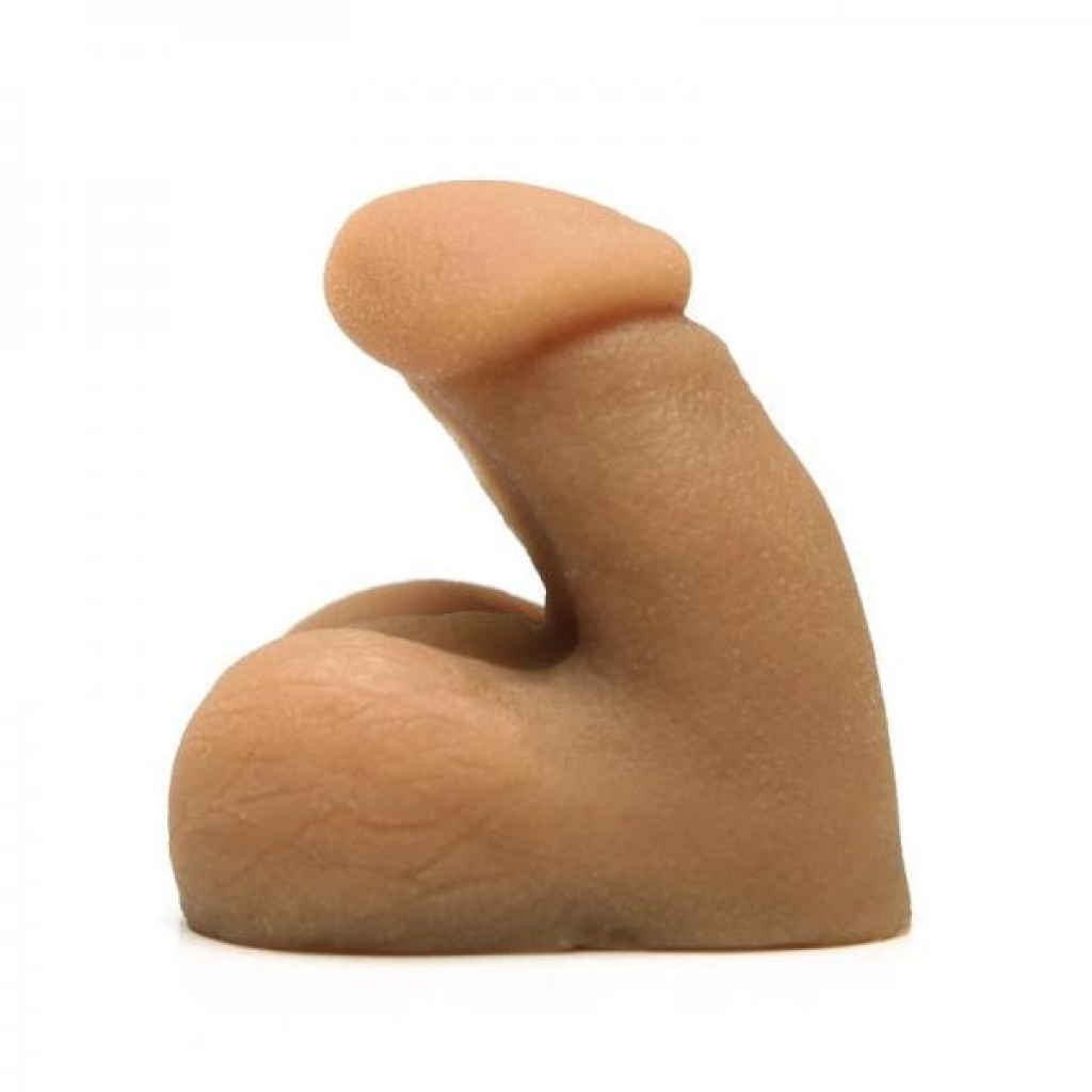 Tantus On The Go Silicone Packer Cocoa - Transgender Wear