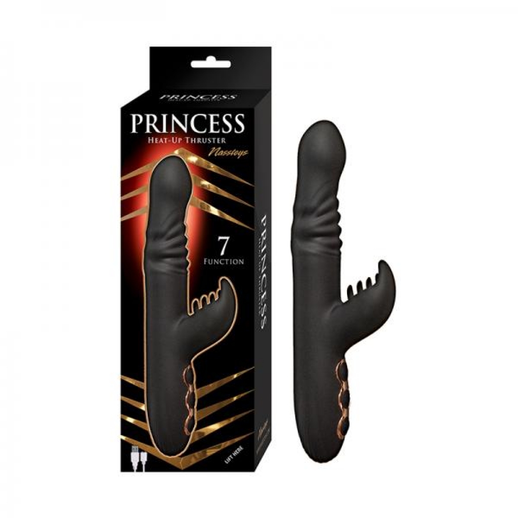 Princess Heat-up Thruster - Black - Rabbit Vibrators