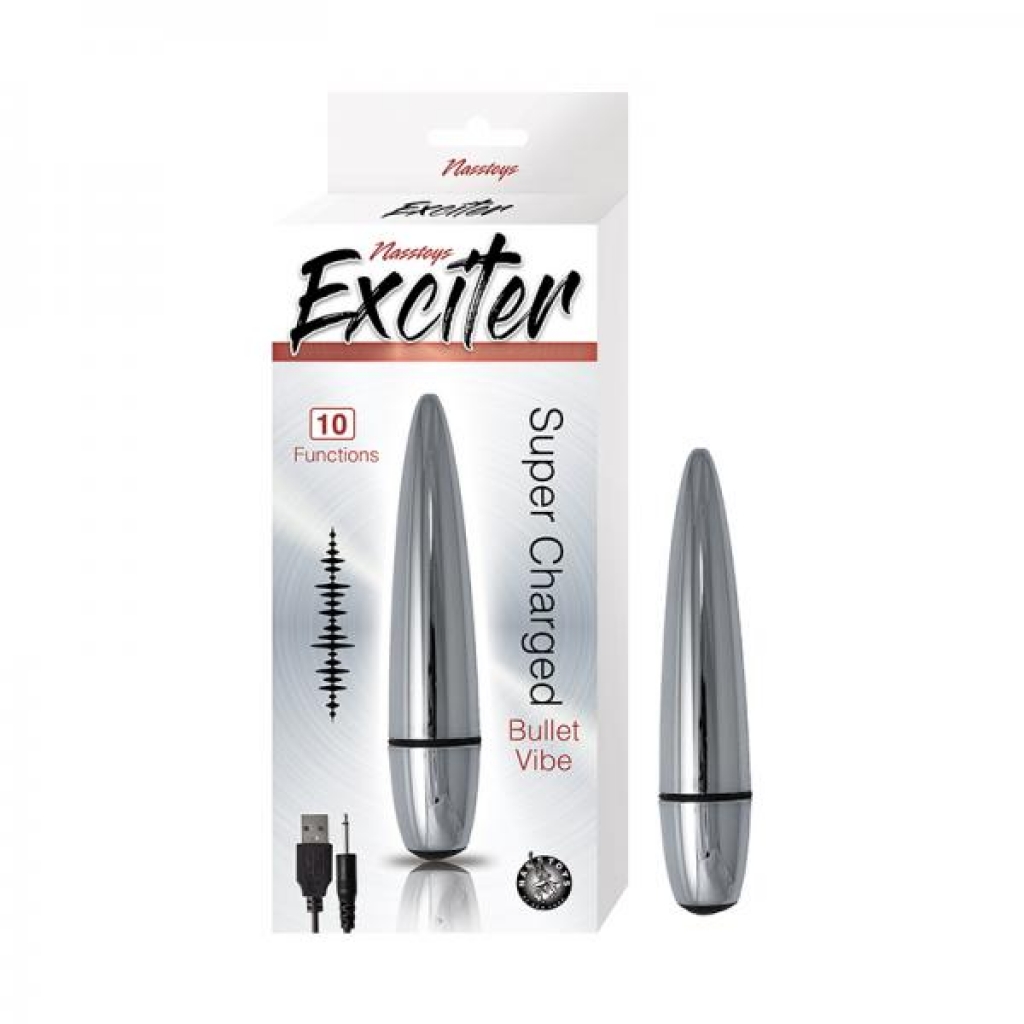 Exciter Bullet Vibe - Silver - Bullet Vibrators