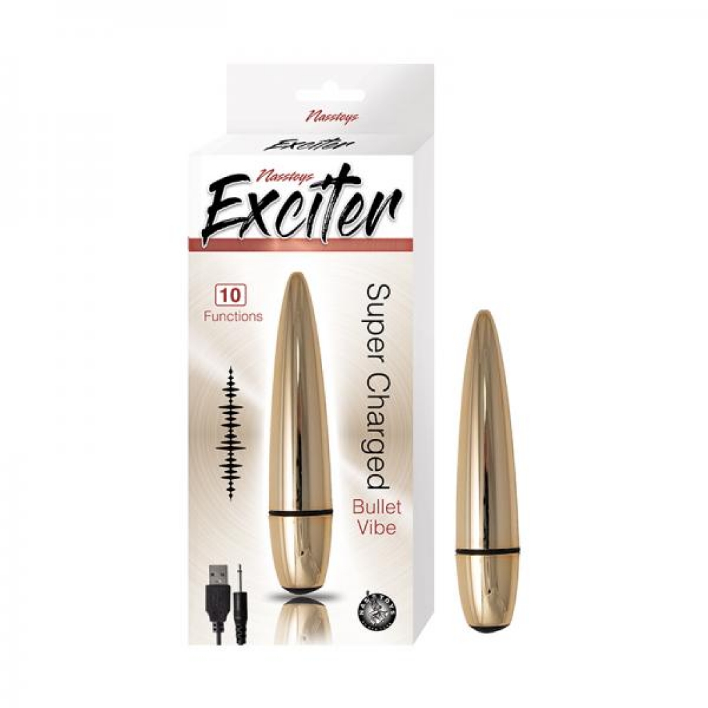 Exciter Bullet Vibe - Gold - Bullet Vibrators