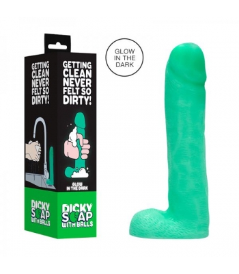 Dicky Soap With Balls - Glow In The Dark - Bath & Shower