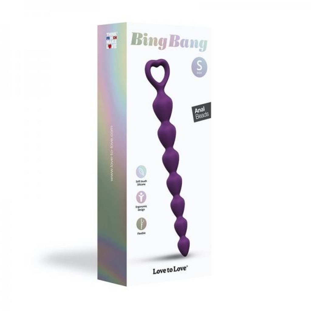 Love To Love Bing Bang Small Violet - Anal Beads