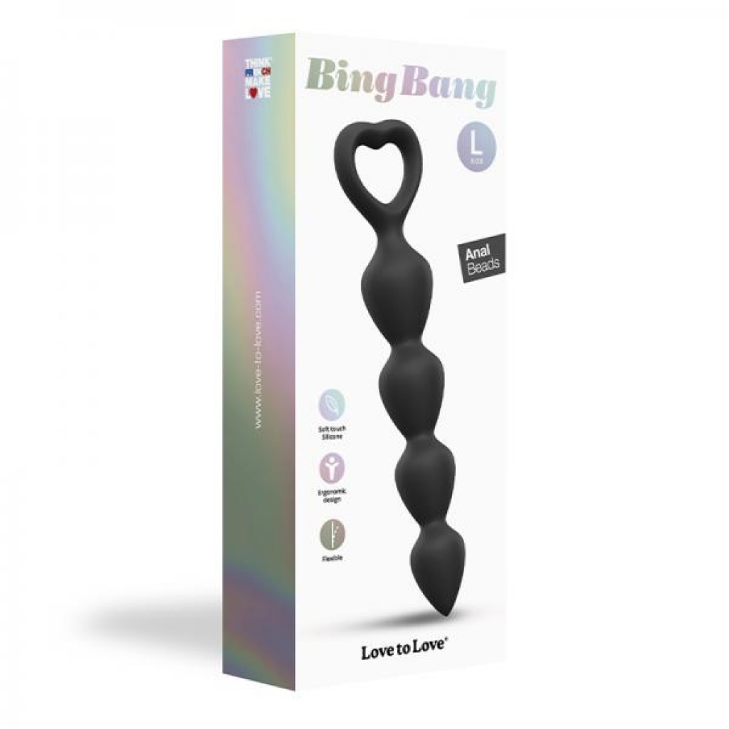 Love To Love Bing Bang Large Noir - Anal Beads