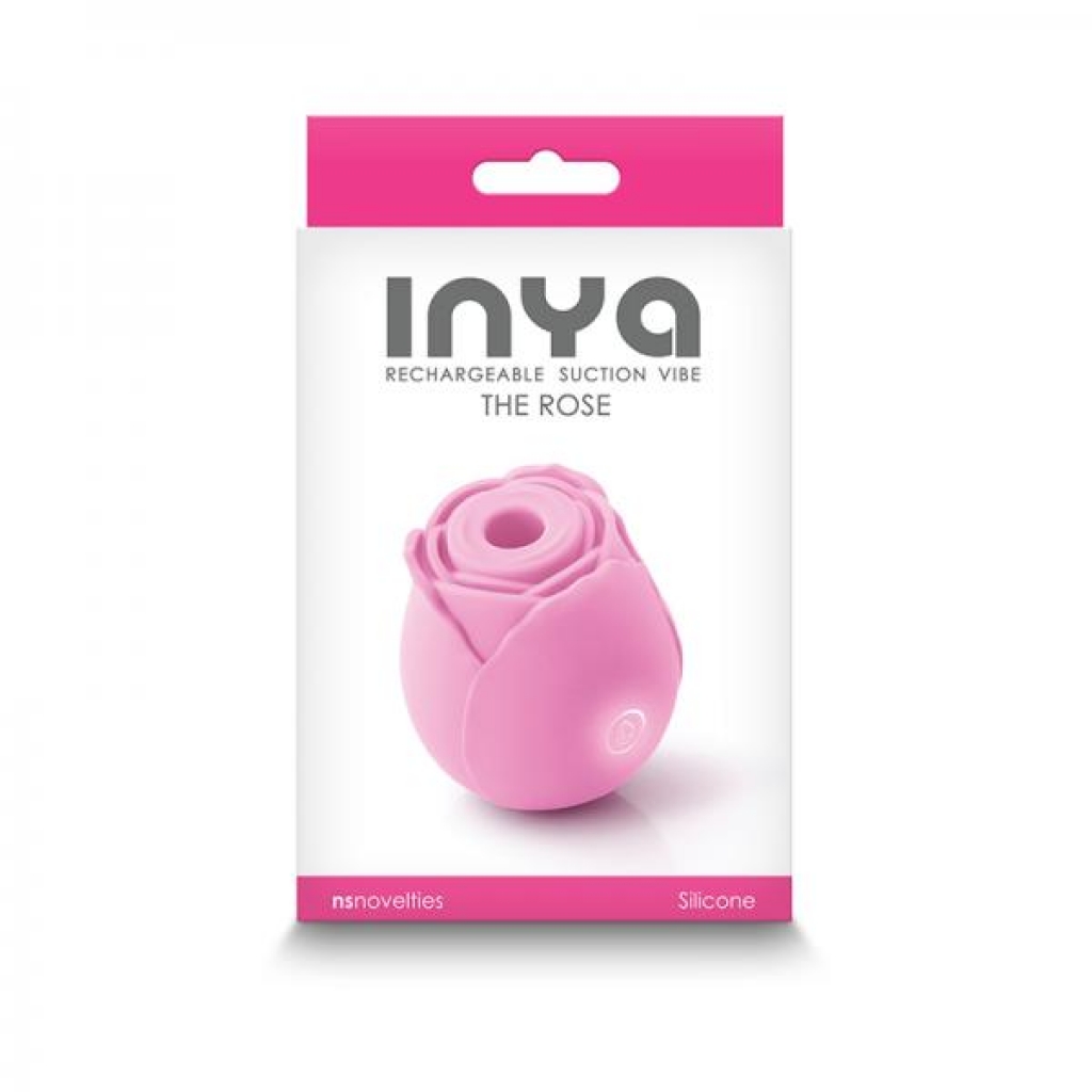 Inya The Rose Suction Toy Pink - Clit Suckers & Oral Suction