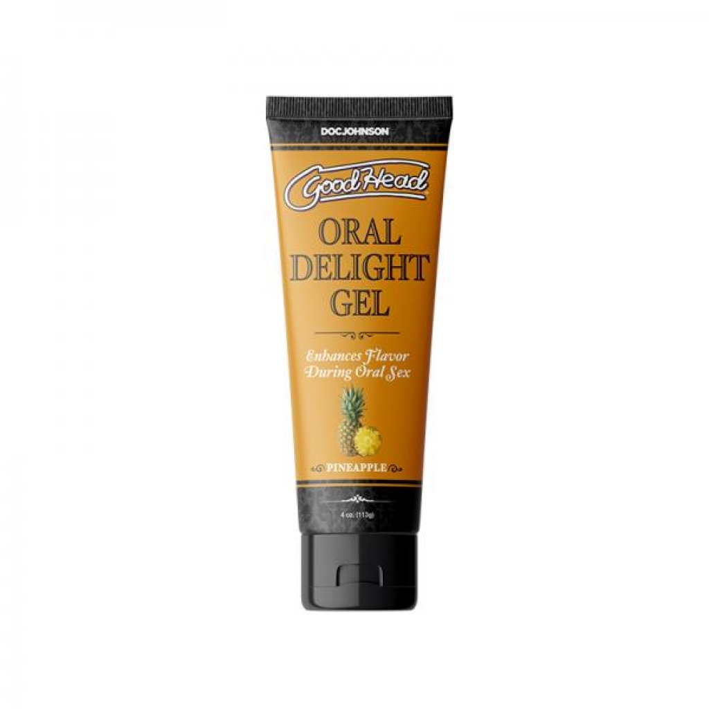 Goodhead Oral Delight Gel Pineapple Bulk 4 Oz. - Oral Sex