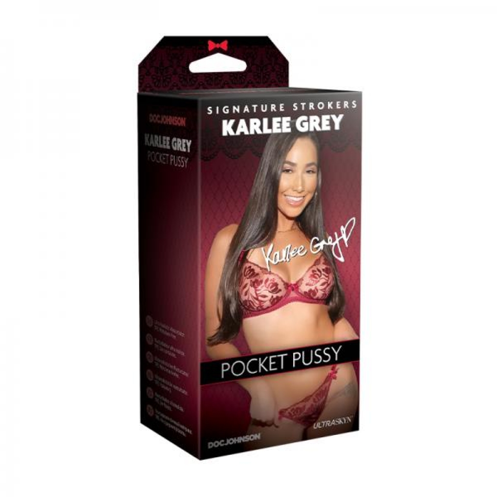 Signature Strokers Karlee Grey Ultraskyn Pocket Pussy - Porn Star Masturbators