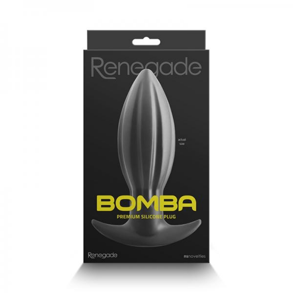Renegade Bomba Anal Plug Black Large - Anal Plugs