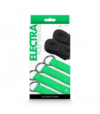 Electra Tie Down Straps Green - Rope, Tape & Ties