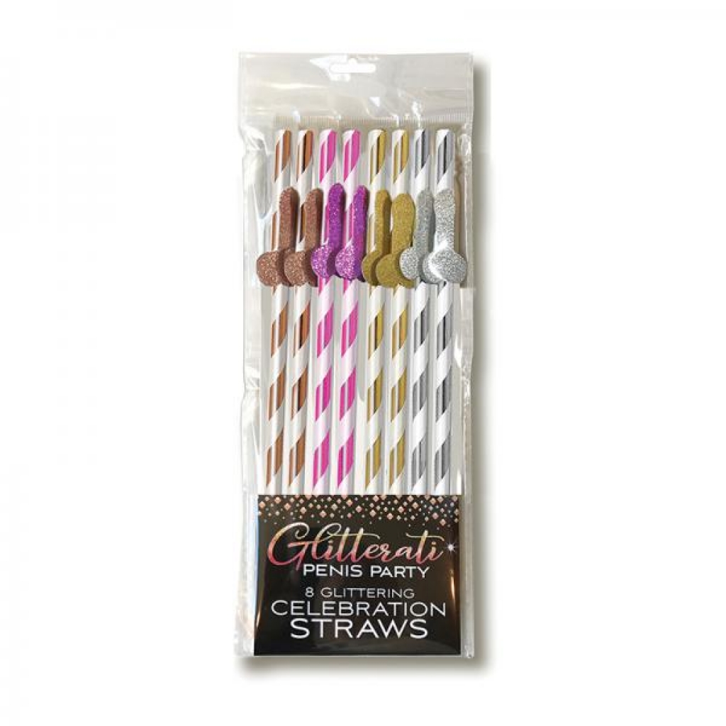 Glitterati Tall Straws - Serving Ware