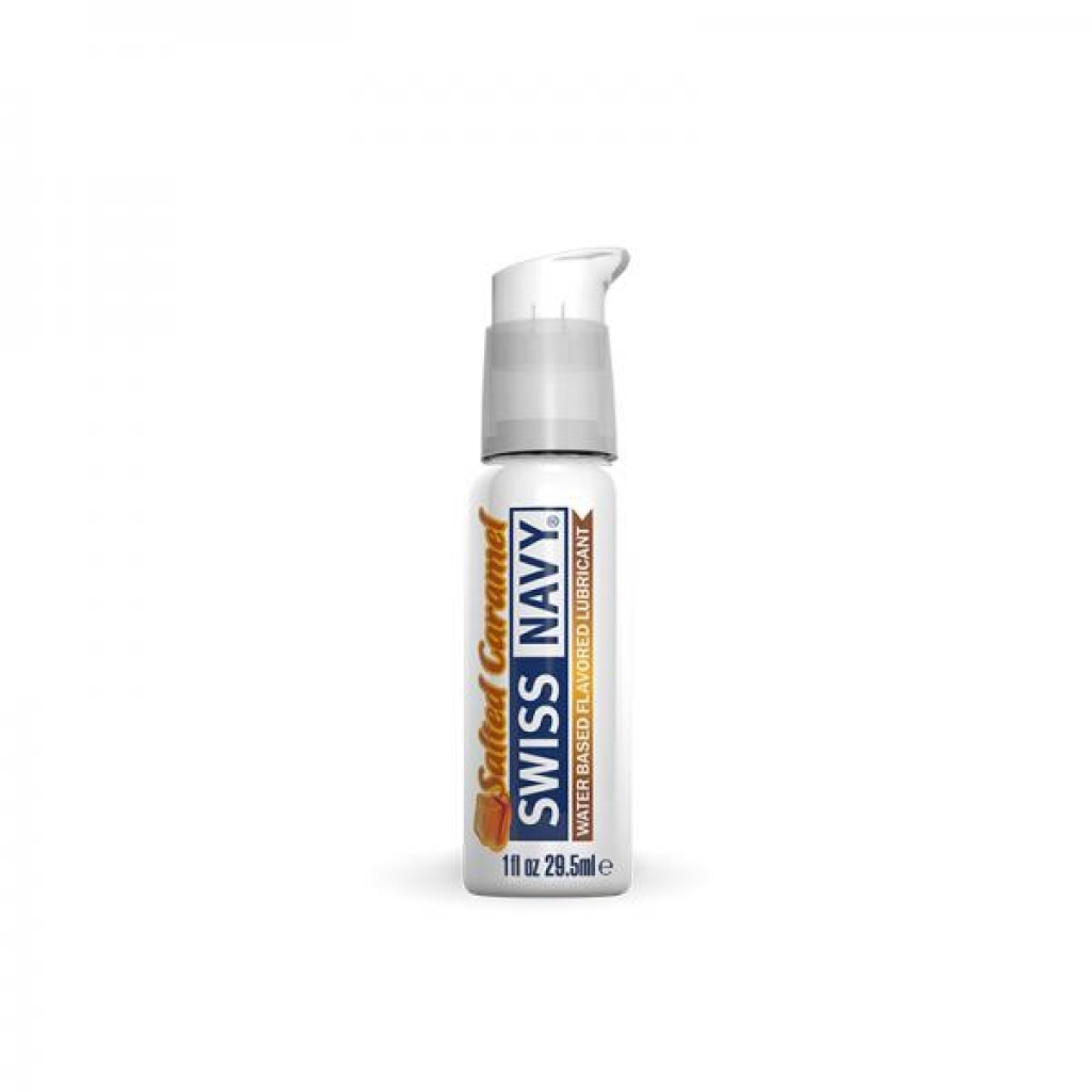 Swiss Navy Salted Caramel Flavored Lubricant 1 Oz. - Lubricants