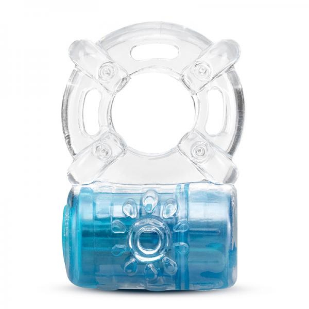 Play With Me - Pleaser Rechargeable C-ring - Blue - Couples Penis Rings