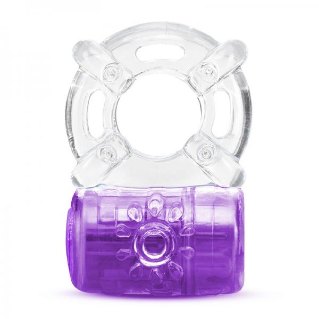 Play With Me - Pleaser Rechargeable C-ring - Purple - Couples Penis Rings
